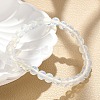 Opalite Beaded Stretch Bracelets BJEW-D446-B-07-9