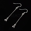 925 Sterling Silver Earring Hooks Findings STER-I014-30S-4