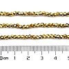 Transparent Electroplate Glass Beads Strands EGLA-A039-T2mm-UA01-4