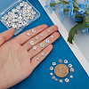 120Pcs 12 Styles Alloy Beads Caps FIND-PH0022-80S-3