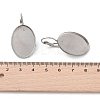 304 Stainless Steel Hoop Earrings Findings STAS-K278-10P-3