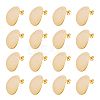 DICOSMETIC 16Pcs Brass Stud Earring Findings KK-DC0001-33-1