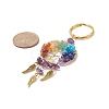 Natural Amethyst Keychain KEYC-JKC00435-02-2