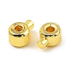 Brass Crimp Beads KK-Z030-17B-G-1