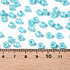 Baking Paint Pearlized Glass Seed Beads SEED-T008-03Q-5