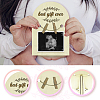 Arch Shape Wood Announcement Picture Frame Stand DJEW-WH0070-008-3