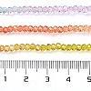 Transparent Painted Glass Beads Strands DGLA-A034-T1mm-A12-3