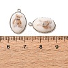 Printed 303 Stainless Steel Acrylic Pendants AC-CBA1E47-03P-3