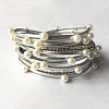PU Leather Multi-layered Bracelets WG13214-12-1