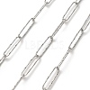 304 Stainless Steel Paperclip Chains CHS-A016-08P-A-1