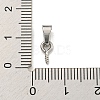 Tarnish Resistant 304 Stainless Steel Screw Eye Pin Peg Bails STAS-R233-01A-P-3