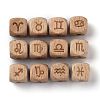 Natural Wood Constellation Beads LS-WOOD-M002-03-4