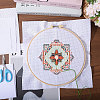 15Pcs 5 Styles 14CT Cross Stitch Fabric DIY-GL0005-36-5
