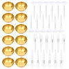 24Pcs 2 Styles Nylon Cosmetic Brushes AJEW-WR0003-29-1