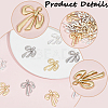 30Pcs 3 Colors Rack Plating Alloy Pendants FIND-SP0002-49A-6