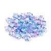 Electroplate Glass Beads EGLA-E059-G11-1