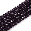 Glass Beads Strands EGLA-A044-T4mm-D15-1