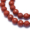 Natural Red Jasper Beads Strands G-K310-A11-10mm-3