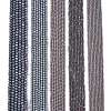 Electroplate Opaque Solid Color Glass Beads Strands EGLA-A044-P6mm-L10-2