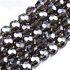 Electroplate Glass Bead Strands EGLA-R015-8mm-32-1