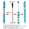 Plastic Beadable Pens AJEW-L082-B08-2