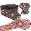 Ethnic Style Polyester Embroidery Ribbons OCOR-WH0078-103-6