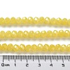 Baking Paint Imitation Jade Glass Bead Strands LS-DGLA-A034-J10mm-A24-5