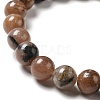 Natural Chiastolite Beads Strands G-F729-02B-4