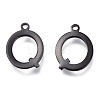 304 Stainless Steel Charms STAS-H112-Q-EB-2