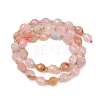 Natural Cherry Blossom Agate Beads Strands G-N342-149D-3