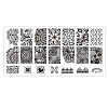 Lace Flower Stainless Steel Nail Art Stamping Plates MRMJ-L003-C10-1