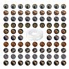 100Pcs 8mm Natural Ocean Agate/Ocean Jasper Round Beads DIY-LS0002-59-1