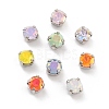 Flat Round Opal Sew On Rhinestones RGLA-G024-12A-P-1