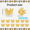 70Pcs Alloy Rhinestone Settings FIND-SC0021-92-2