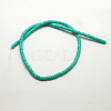 Synthetic Turquoise Beads Strands X-TURQ-G110-6x3mm-09-2
