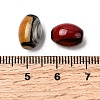 30Pcs Opaque Glass Beads EGLA-L047-10-3