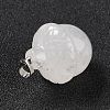 Natural Quartz Crystal Pendants G-M393-01P-08-4