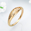 Brass Finger Rings for Women WG5FEDD-08-1