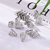 Tarnish Resistant Apetalous 316 Surgical Stainless Steel Cone Bead Caps STAS-M257-02-6