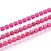 Iron Rhinestone Cup Chains CH-T006-05B-19-1