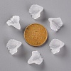 Frosted Acrylic Bead Caps MACR-S371-10A-701-4