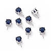 Rhodium Plated 925 Sterling Silver Peg Bails STER-D035-47P-2