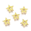 Brass Enamel Beads KK-B023-03G-2