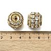 Brass Rhinestone Beads KK-D295-02G-01-2