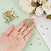 60Pcs 2 Colors Brass Spacer Beads KK-GO0001-36-3