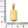 304 Stainless Steel Pendants STAS-S161-01P-G-3