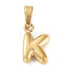 316L Surgical Stainless Steel Charms STAS-G315-01G-K-1