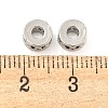 Rack Plating Brass Micro Pave Cubic Zirconia Spacer Beads KK-F089-39B-P03-2