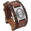 1Pc Imitation Leather Braided Bracelets BJEW-CL0001-08-1