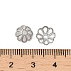 316 Stainless Steel Bead Caps STAS-C080-02A-P-3